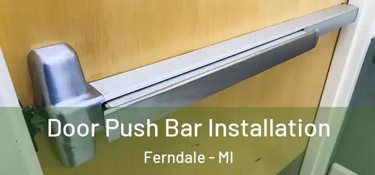  Door Push Bar Installation Ferndale - MI