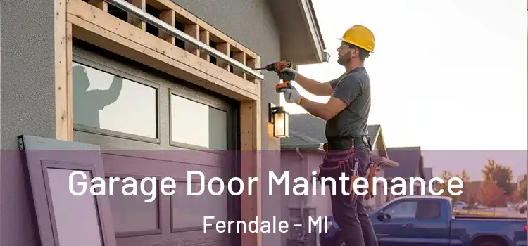  Garage Door Maintenance Ferndale - MI